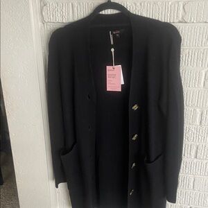 Quince Black Knit Sweater